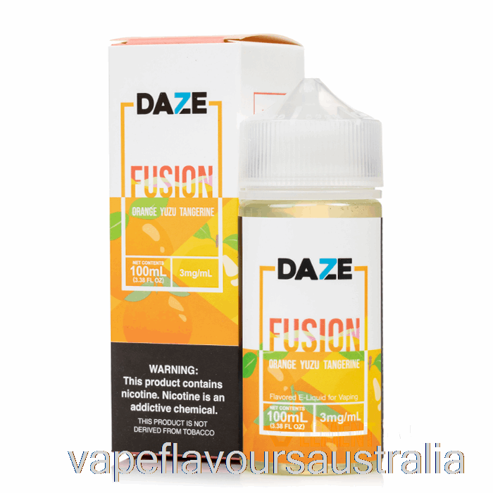 Vape Flavours Australia Orange Yuzu Tangerine - 7 Daze Fusion - 100mL 0mg